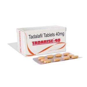 Tadarise 40 mg - tablet for Erectile Dysfunction in Men