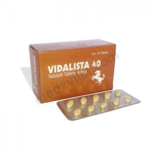 Vidalista 40mg is a Tadalafil Treat ED
